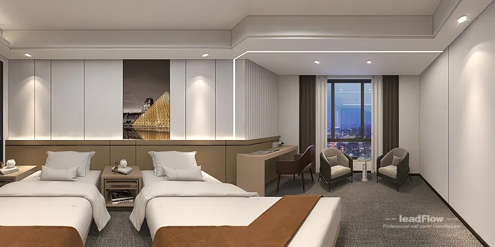 WPC Cladding Design for Hangzhou Hotel &mdash; Premium Focus in Shangcheng District, Hangzhou, China - photo 3