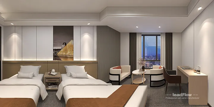 WPC Cladding Design for Hangzhou Hotel &mdash; Premium Focus in Shangcheng District, Hangzhou, China - photo 5