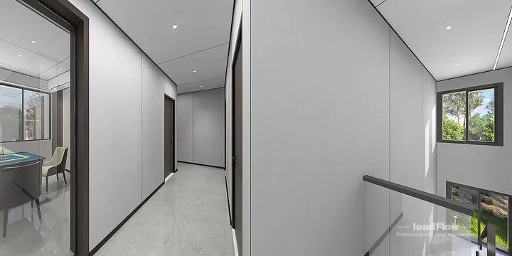 WPC Cladding Villa Case Study in Hangzhou | Stylish guest bedroom in Shangcheng District, Hangzhou, China - photo 9