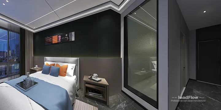 WPC Wall Cladding Hotel Design in Hangzhou | Warm Interior in Shangcheng District, Hangzhou, China - photo 1