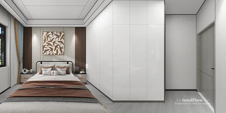 Hangzhou Apartment Makeover with WPC Wall Cladding | Elegant Wood Grain in Shangcheng District, Hangzhou, China - photo 1