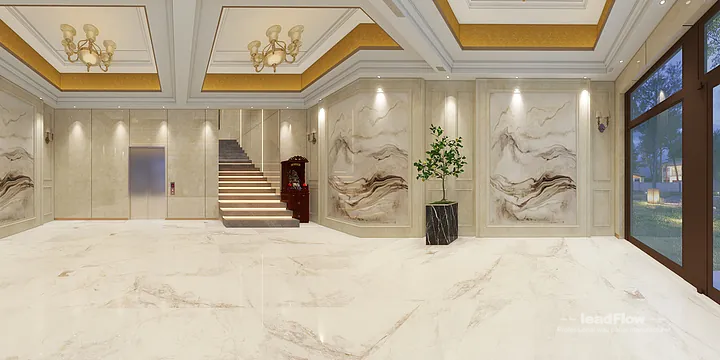 WPC Wall Panel Transformation: Hangzhou Hotel with Lobby Walls in Shangcheng District, Hangzhou, China