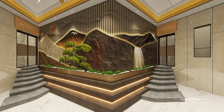 WPC Wall Panel Transformation: Hangzhou Hotel with Lobby Walls in Shangcheng District, Hangzhou, China - photo 10