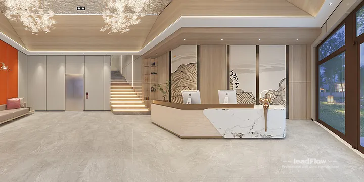 WPC Wall Panel Transformation: Hangzhou Hotel with Lobby Walls in Shangcheng District, Hangzhou, China - photo 6