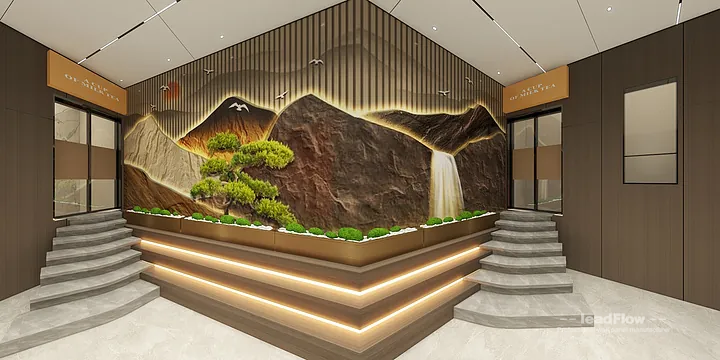 WPC Wall Panel Transformation: Hangzhou Hotel with Lobby Walls in Shangcheng District, Hangzhou, China - photo 7