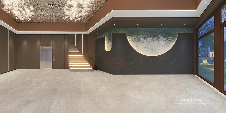 WPC Wall Panel Transformation: Hangzhou Hotel with Lobby Walls in Shangcheng District, Hangzhou, China - photo 9