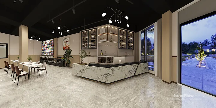 WPC Wall Panel Commercial Space Inspiration in Nanchang &mdash; Modern Design in Donghu District, Nanchang, China