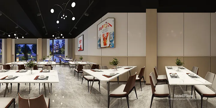 WPC Wall Panel Commercial Space Inspiration in Nanchang &mdash; Modern Design in Donghu District, Nanchang, China - photo 13