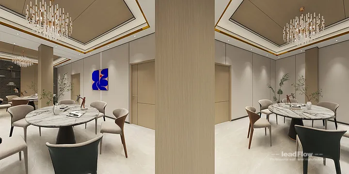 WPC Wall Panel Commercial Space Inspiration in Nanchang &mdash; Modern Design in Donghu District, Nanchang, China - photo 2