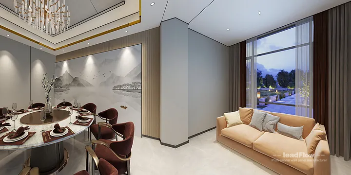 WPC Wall Panel Commercial Space Inspiration in Nanchang &mdash; Modern Design in Donghu District, Nanchang, China - photo 3