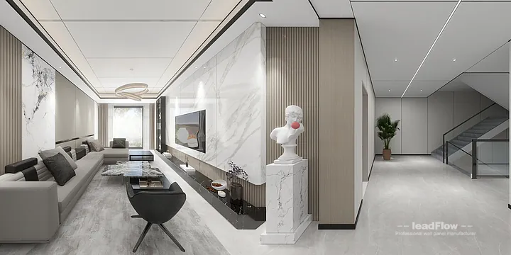 WPC Wall Panel Commercial Space Inspiration in Nanchang &mdash; Modern Design in Donghu District, Nanchang, China - photo 8
