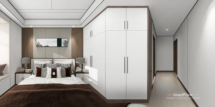 Contemporary Apartment in Hangzhou Featuring WPC Wall Panel in Shangcheng District, Hangzhou, China - photo 1