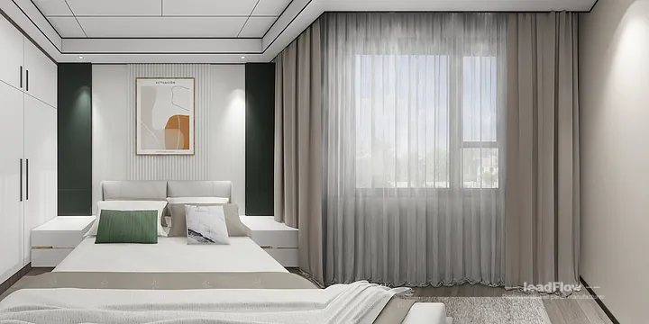 WPC Interior Panel Transformation: Hangzhou Apartment with Study Walls in Shangcheng District, Hangzhou, China - photo 9