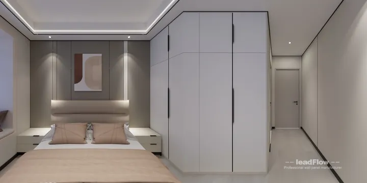 WPC Interior Panel Solution: Nanchang Apartment Project in Donghu District, Nanchang, China - photo 1