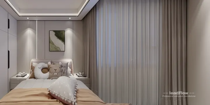 WPC Interior Panel Solution: Nanchang Apartment Project in Donghu District, Nanchang, China - photo 8