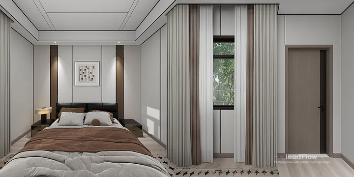 WPC Interior Panel Apartment Design in Hangzhou | Stylish Interior in Shangcheng District, Hangzhou, China - photo 11