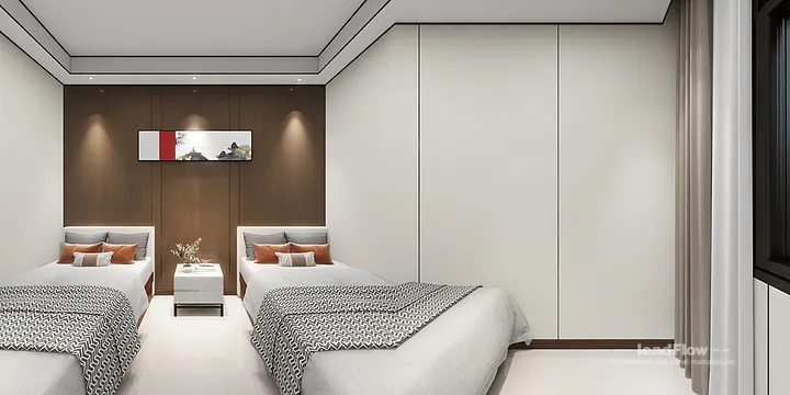 WPC Interior Panel Apartment Design in Hangzhou | Stylish Interior in Shangcheng District, Hangzhou, China - photo 15