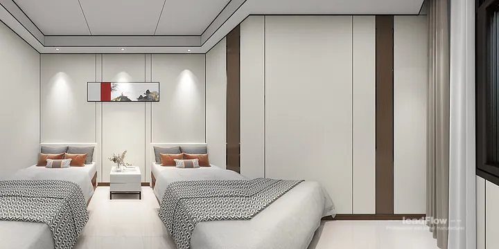 WPC Interior Panel Apartment Design in Hangzhou | Stylish Interior in Shangcheng District, Hangzhou, China - photo 17