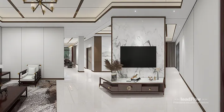 WPC Interior Panel Apartment Design in Hangzhou | Stylish Interior in Shangcheng District, Hangzhou, China - photo 22