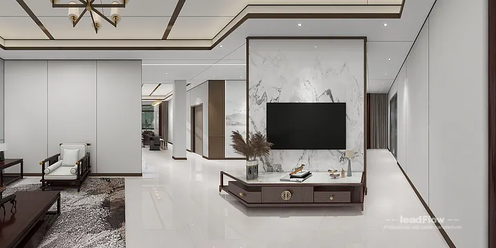 WPC Interior Panel Apartment Design in Hangzhou | Stylish Interior in Shangcheng District, Hangzhou, China - photo 23