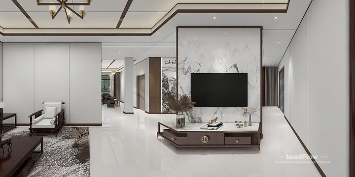 WPC Interior Panel Apartment Design in Hangzhou | Stylish Interior in Shangcheng District, Hangzhou, China - photo 26