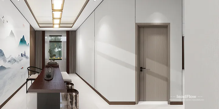 WPC Interior Panel Apartment Design in Hangzhou | Stylish Interior in Shangcheng District, Hangzhou, China - photo 27