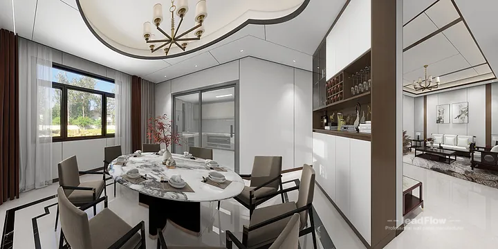 WPC Interior Panel Apartment Design in Hangzhou | Stylish Interior in Shangcheng District, Hangzhou, China - photo 30