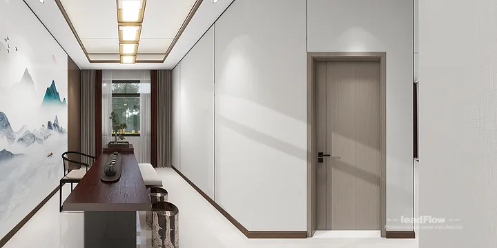 WPC Interior Panel Apartment Design in Hangzhou | Stylish Interior in Shangcheng District, Hangzhou, China - photo 31
