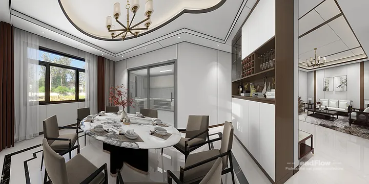 WPC Interior Panel Apartment Design in Hangzhou | Stylish Interior in Shangcheng District, Hangzhou, China - photo 33