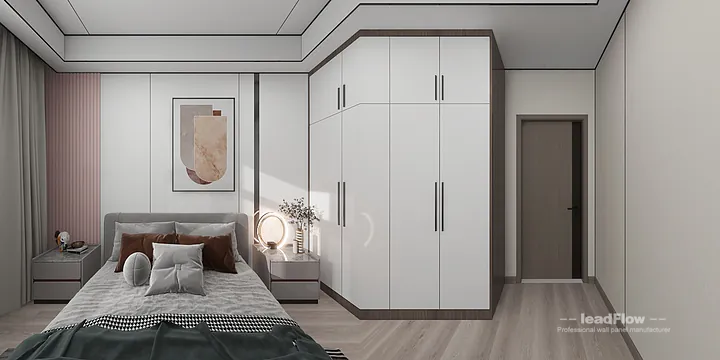 WPC Interior Panel Apartment Design in Hangzhou | Stylish Interior in Shangcheng District, Hangzhou, China - photo 43