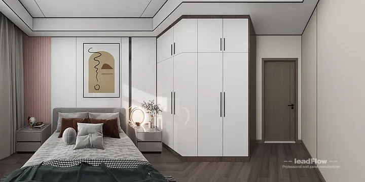WPC Interior Panel Apartment Design in Hangzhou | Stylish Interior in Shangcheng District, Hangzhou, China - photo 44