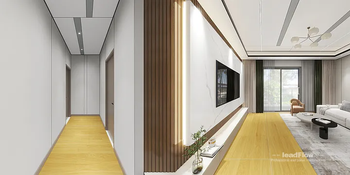 WPC Interior Panel Apartment Design in Hangzhou | Stylish Interior in Shangcheng District, Hangzhou, China - photo 48