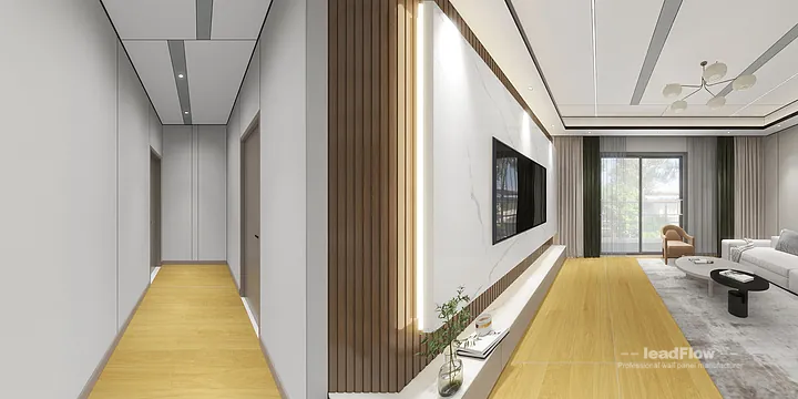 WPC Interior Panel Apartment Design in Hangzhou | Stylish Interior in Shangcheng District, Hangzhou, China - photo 49