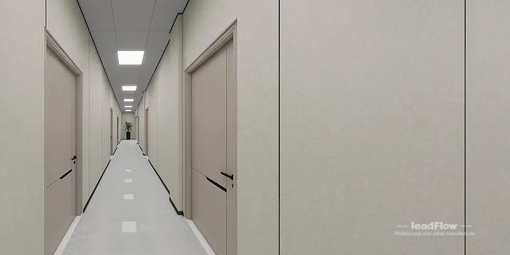 Hangzhou Commercial Space Featuring WPC Cladding | foyer Walls in Shangcheng District, Hangzhou, China - photo 22