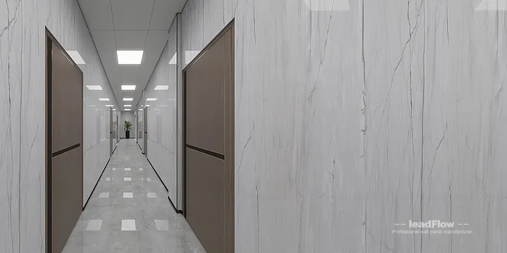 Hangzhou Commercial Space Featuring WPC Cladding | foyer Walls in Shangcheng District, Hangzhou, China - photo 24