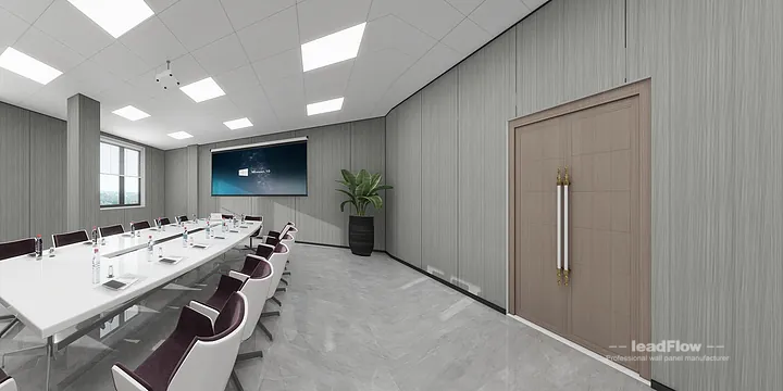 Hangzhou Commercial Space Featuring WPC Cladding | foyer Walls in Shangcheng District, Hangzhou, China - photo 3