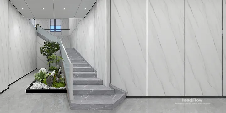 Hangzhou Commercial Space Featuring WPC Cladding | foyer Walls in Shangcheng District, Hangzhou, China - photo 30