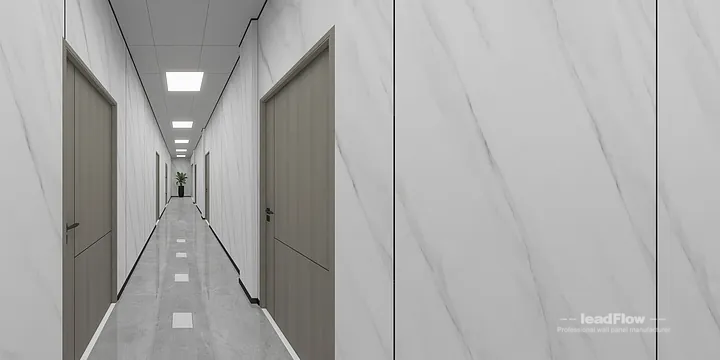 Hangzhou Commercial Space Featuring WPC Cladding | foyer Walls in Shangcheng District, Hangzhou, China - photo 32