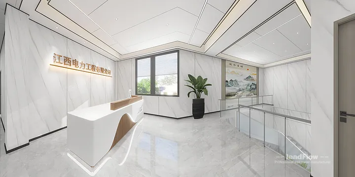Hangzhou Commercial Space Featuring WPC Cladding | foyer Walls in Shangcheng District, Hangzhou, China - photo 34