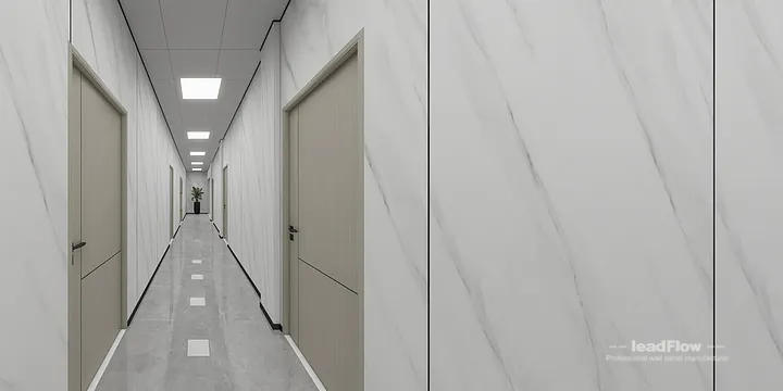 Hangzhou Commercial Space Featuring WPC Cladding | foyer Walls in Shangcheng District, Hangzhou, China - photo 35