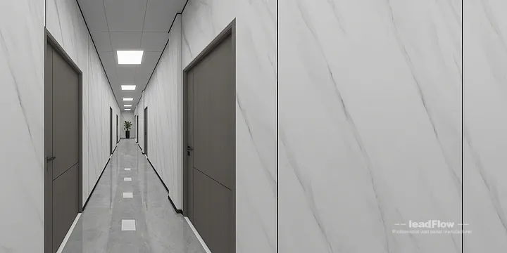 Hangzhou Commercial Space Featuring WPC Cladding | foyer Walls in Shangcheng District, Hangzhou, China - photo 38