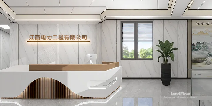Hangzhou Commercial Space Featuring WPC Cladding | foyer Walls in Shangcheng District, Hangzhou, China - photo 40