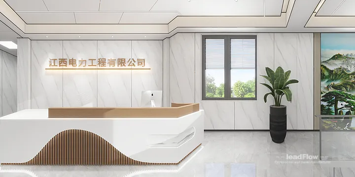 Hangzhou Commercial Space Featuring WPC Cladding | foyer Walls in Shangcheng District, Hangzhou, China - photo 41