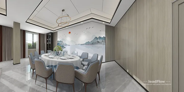 Hangzhou Commercial Space Featuring WPC Cladding | foyer Walls in Shangcheng District, Hangzhou, China - photo 46