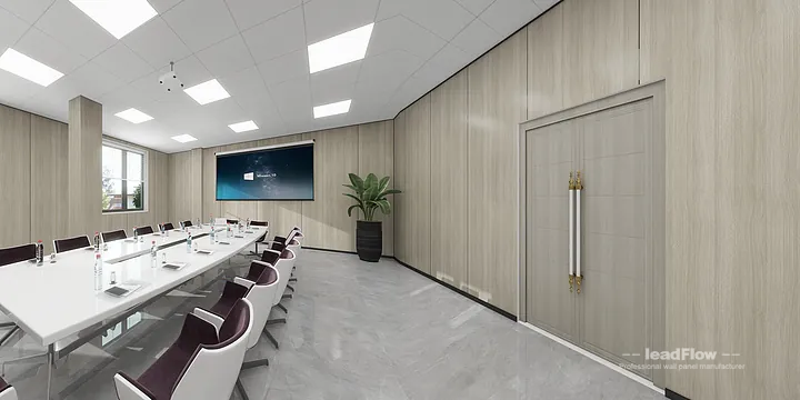 Hangzhou Commercial Space Featuring WPC Cladding | foyer Walls in Shangcheng District, Hangzhou, China - photo 5