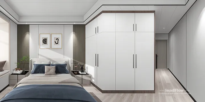 WPC Wall Panel Apartment Case Study in Hangzhou | Warm Living-Dining Room in Shangcheng District, Hangzhou, China - photo 2