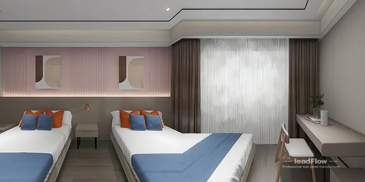 WPC Cladding Hotel Inspiration in Hangzhou &mdash; Light Luxury Design in Shangcheng District, Hangzhou, China - photo 11