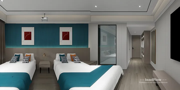 WPC Cladding Hotel Inspiration in Hangzhou &mdash; Light Luxury Design in Shangcheng District, Hangzhou, China - photo 12