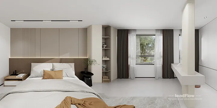 Contemporary Villa Interior in Hangzhou using WPC Cladding in Shangcheng District, Hangzhou, China - photo 15