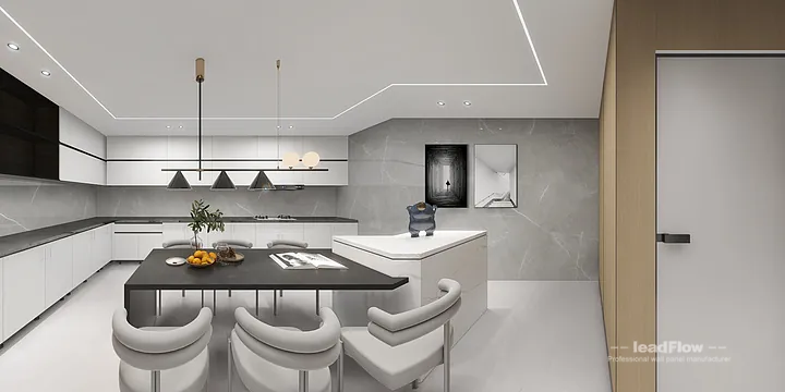 Contemporary Villa Interior in Hangzhou using WPC Cladding in Shangcheng District, Hangzhou, China - photo 23